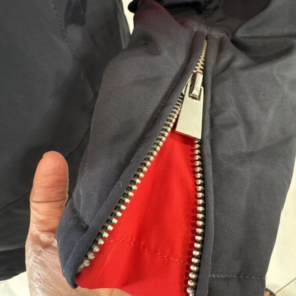 Tommy Hilfiger Womens Quilted Shoulder Moto Jacket Size S - Picture 12 of 16